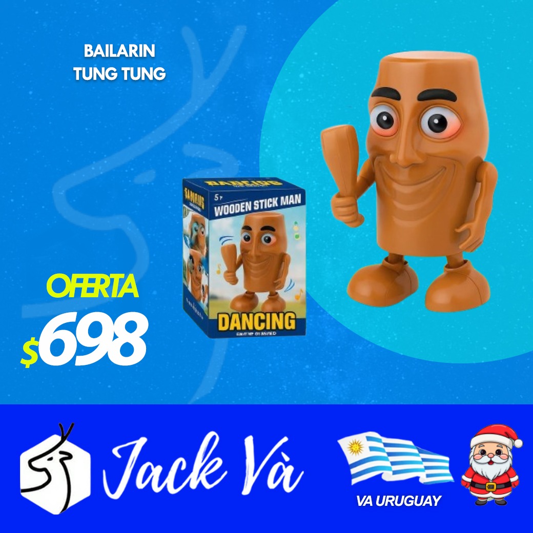 Wooden Stick Man, Toys - Juegos y Juguetes